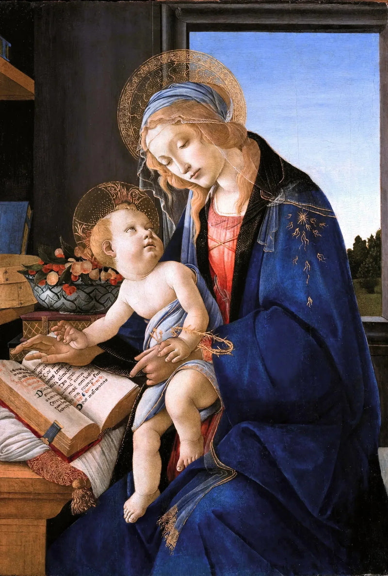 Kitap Madonu - Sandro Botticelli