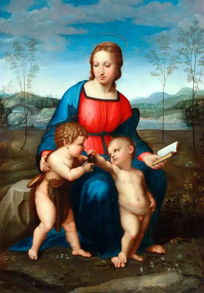 Kardinal Kuşlu Madonna - Raphael Sanzio
