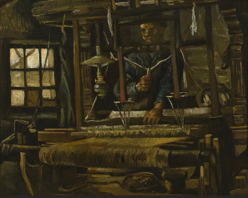 Bir dokumacının evi - Vincent van Gogh