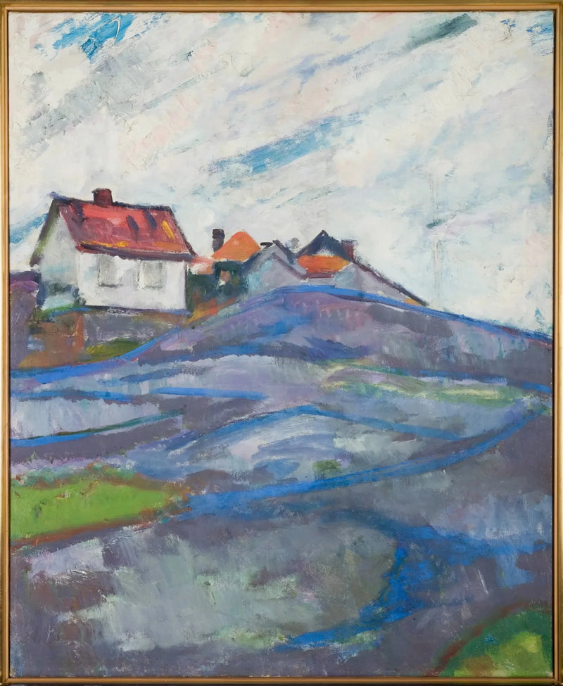 Skerries'deki Ev - Edvard Munch