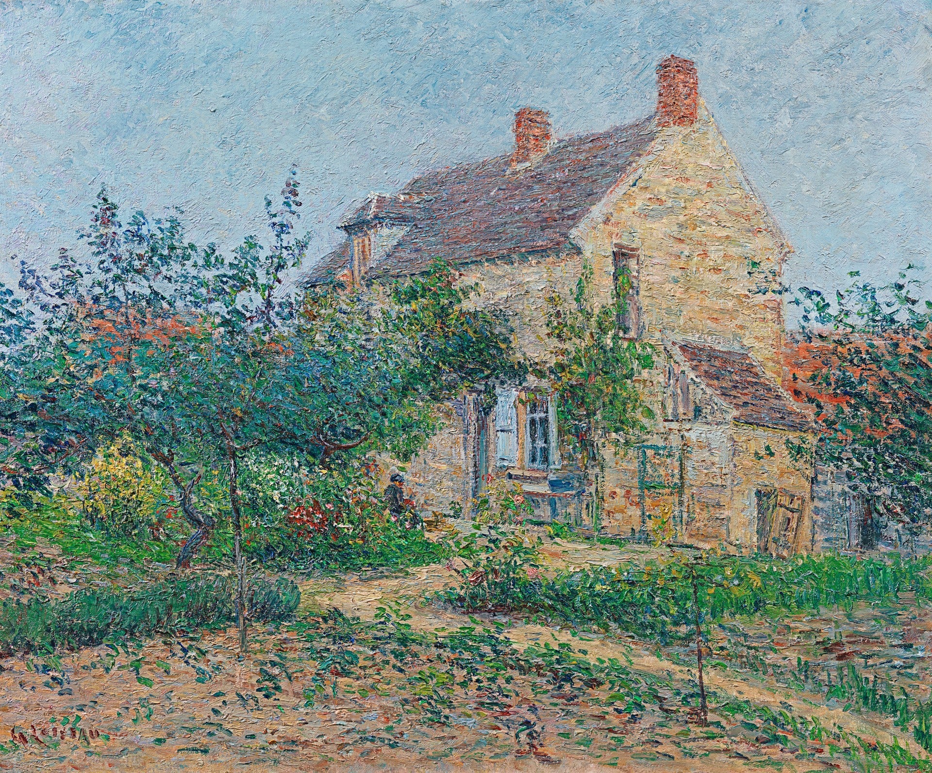 La maison de la mère XIV, Nesles-la-Vallée - Gustave Loiseau