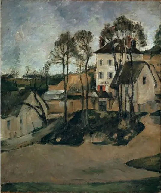 Auvers-sur-Oise'deki Doktor Gachet'in Evi - Paul Cézanne