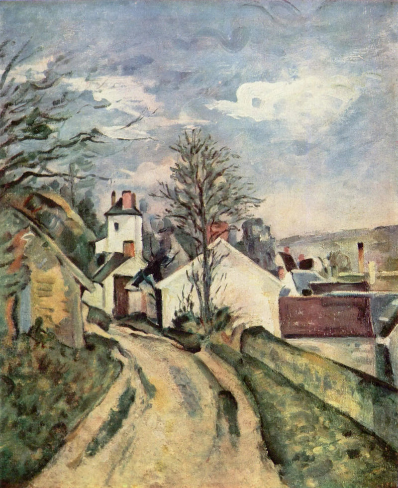 Doktor Gachet'in Evi - Paul Cézanne
