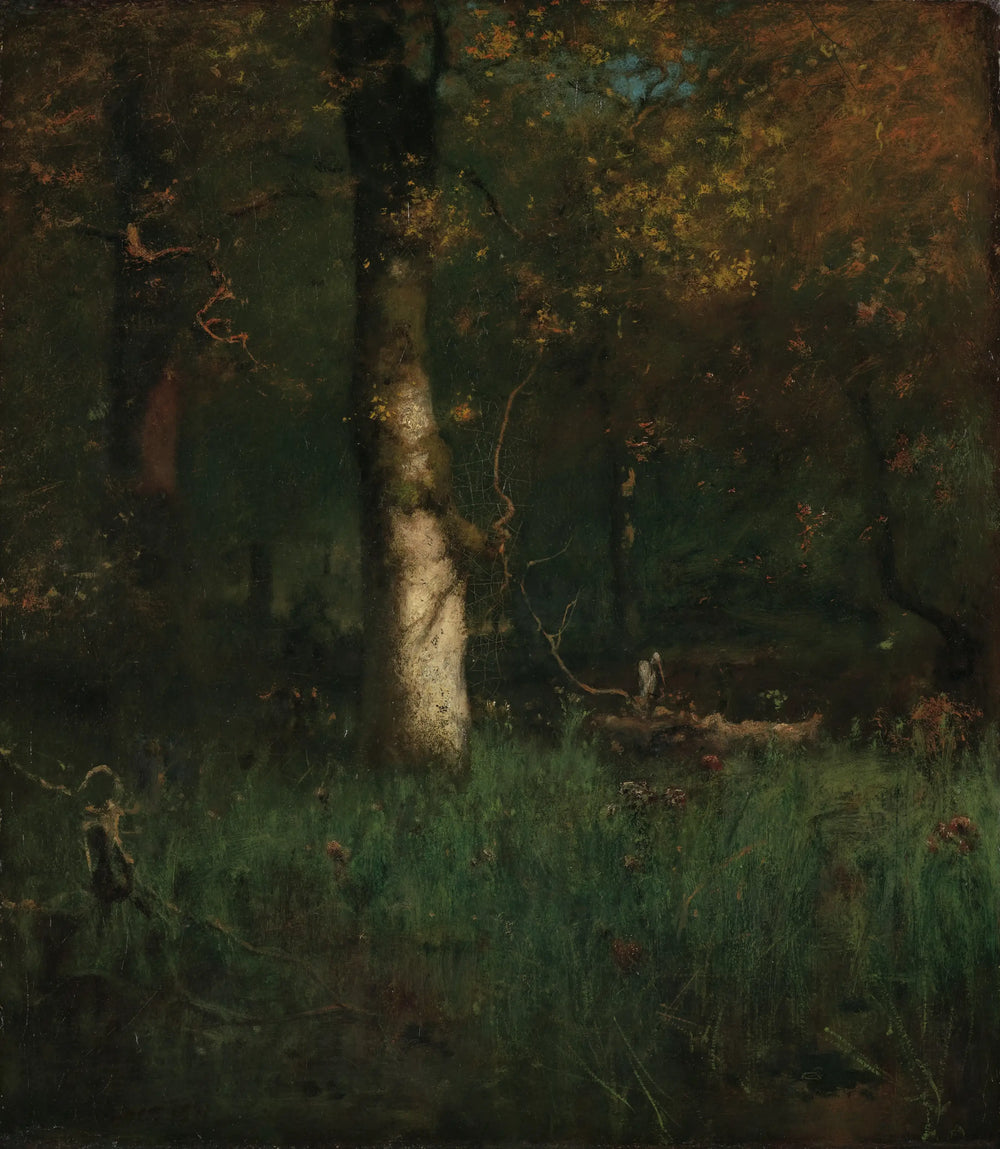 La maison du héron - George Inness - Alpha Reproduction