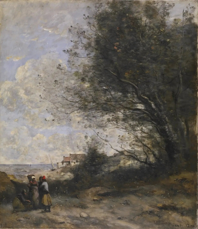 Balıkçının Evi - Jean-Baptiste Camille Corot