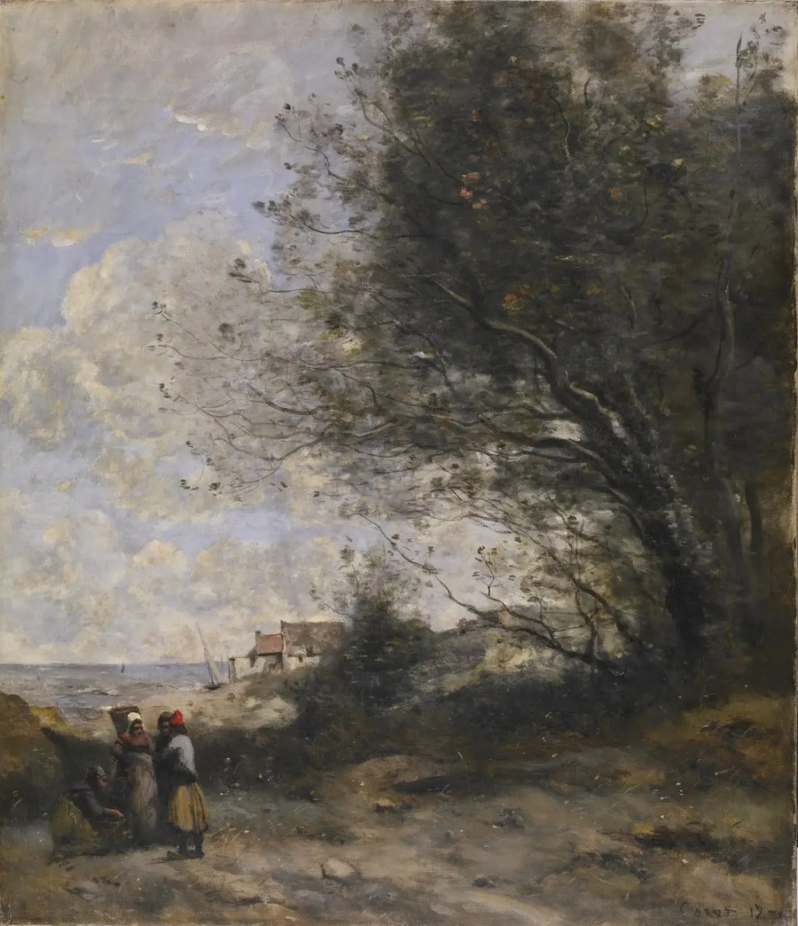 Balıkçının Evi - Jean-Baptiste Camille Corot