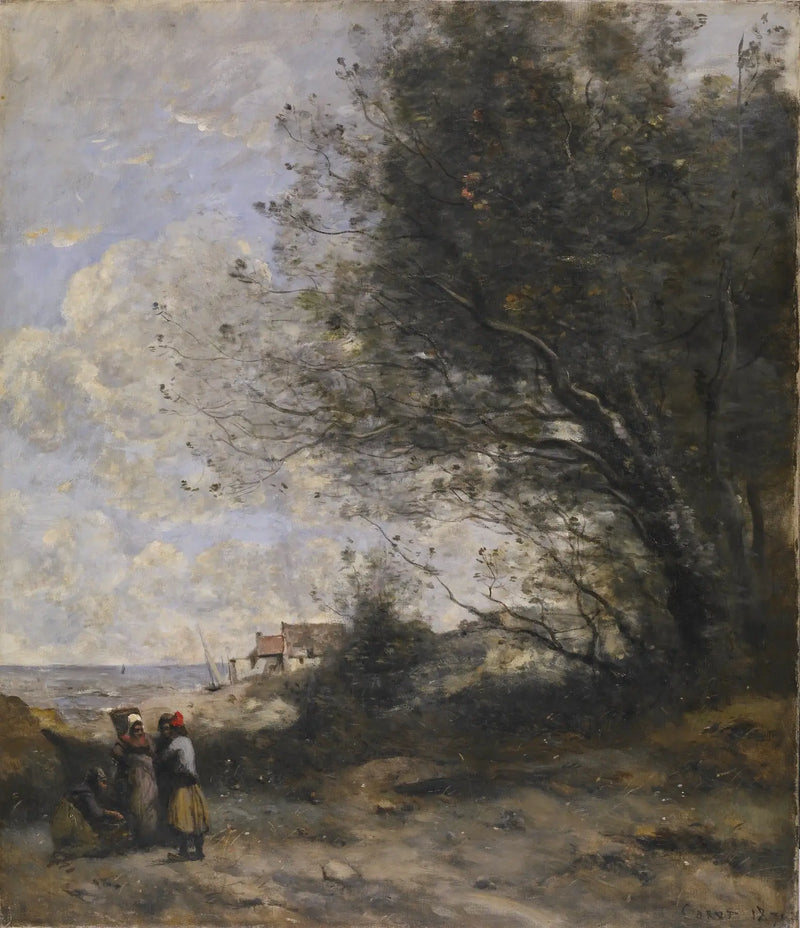 Balıkçının Evi - Jean-Baptiste Camille Corot