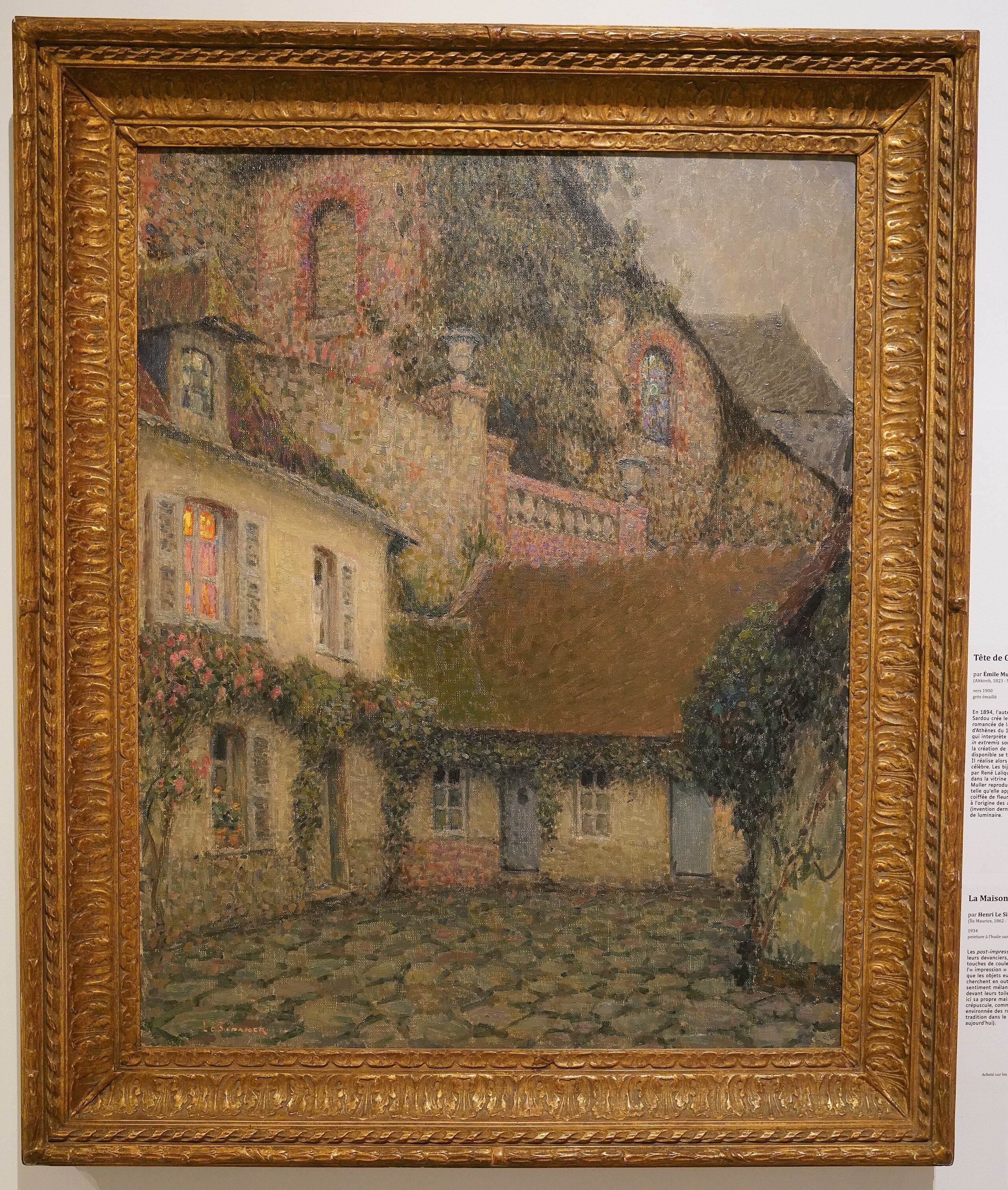 La maison du soir - Henri Le Sidaner