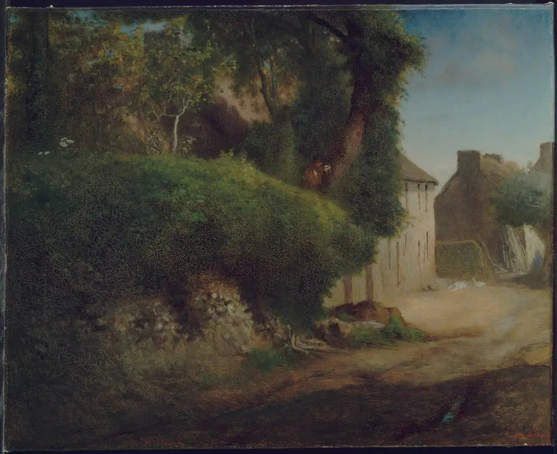 Millet'in Gruchy'deki aile evi - Jean-François Millet