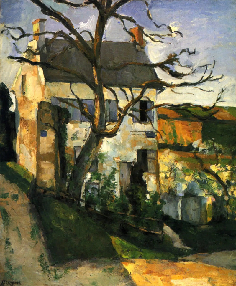 La Maison Rondest, Hermitage mahallesi, Pontoise - Paul Cézanne