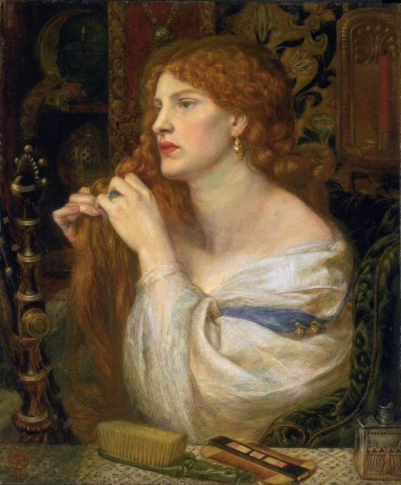 Fazio'nun Öğretmeni - Dante Gabriel Rossetti