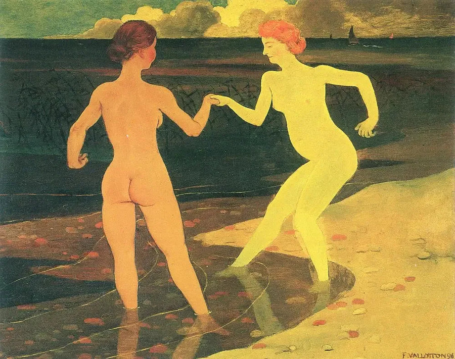 Öğretmen ve Hizmetçi - Félix Vallotton
