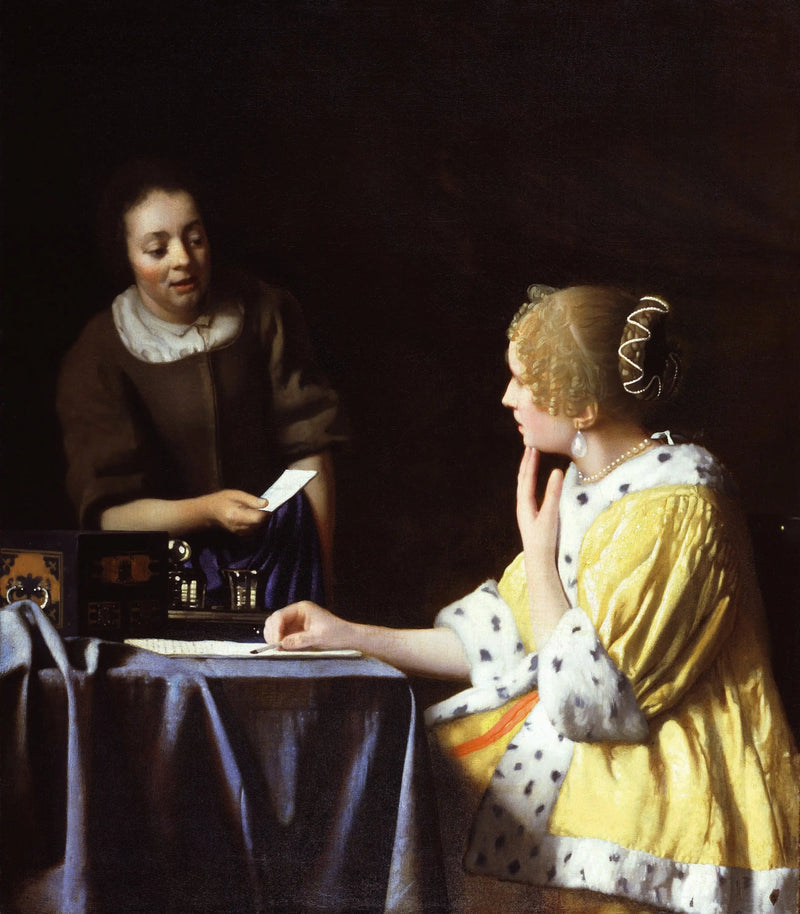 Usta ve Hizmetçi - Johannes Vermeer