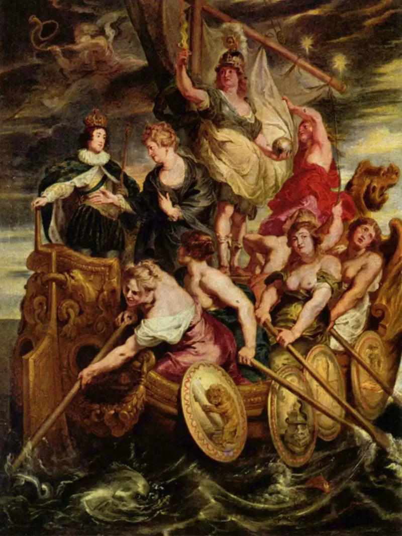 Louis XIII'ün Büyük Çoğunluğu, 20 Ekim 1614 - Peter Paul Rubens