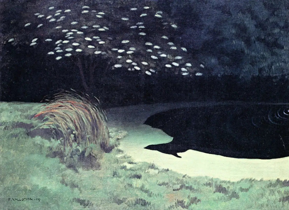 La Mare, Honfleur - Félix Vallotton image 1 copie peinte à la main à l’huile