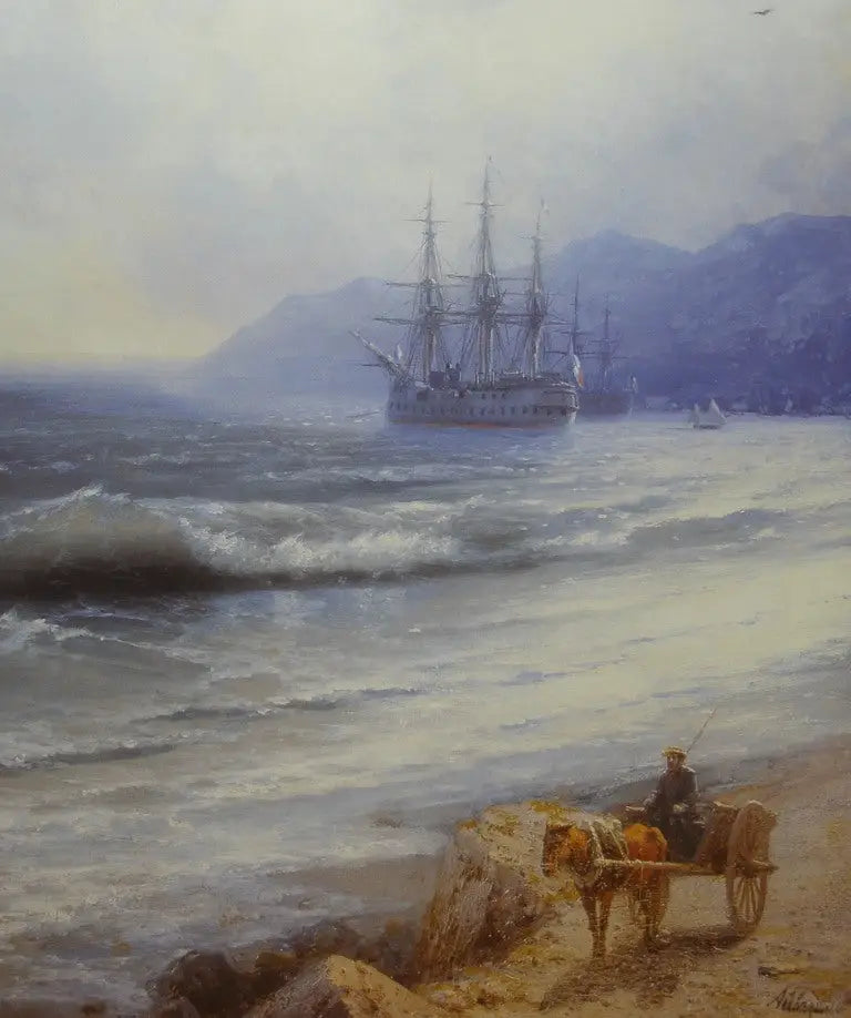 La marée - Ivan Aïvazovski - Alpha Reproduction