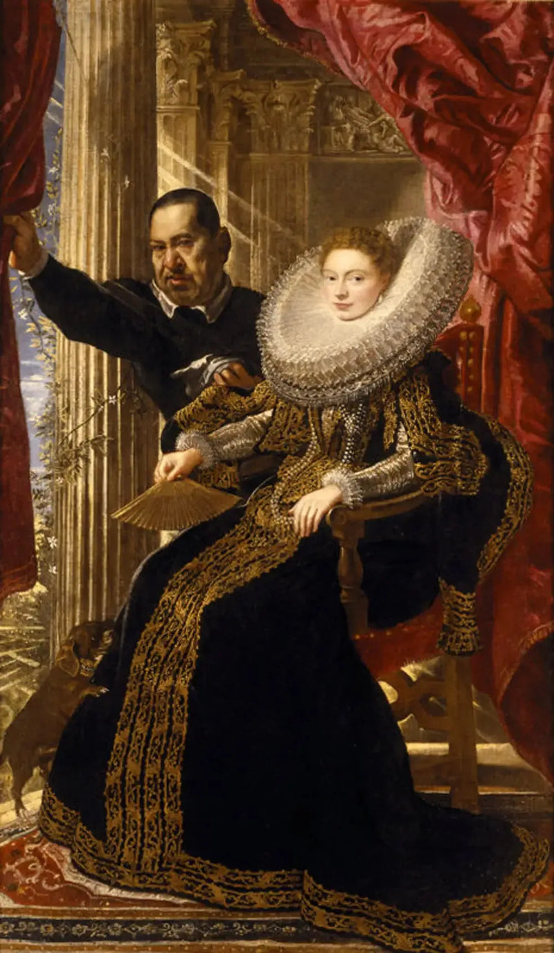 Markiçe Maria Grimaldi ve Cücesi - Peter Paul Rubens