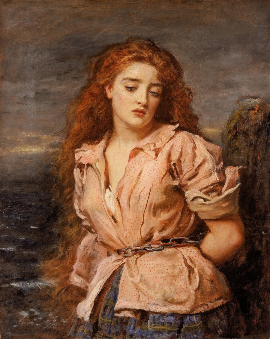 Solway'un Ölüm Yatağı - John Everett Millais
