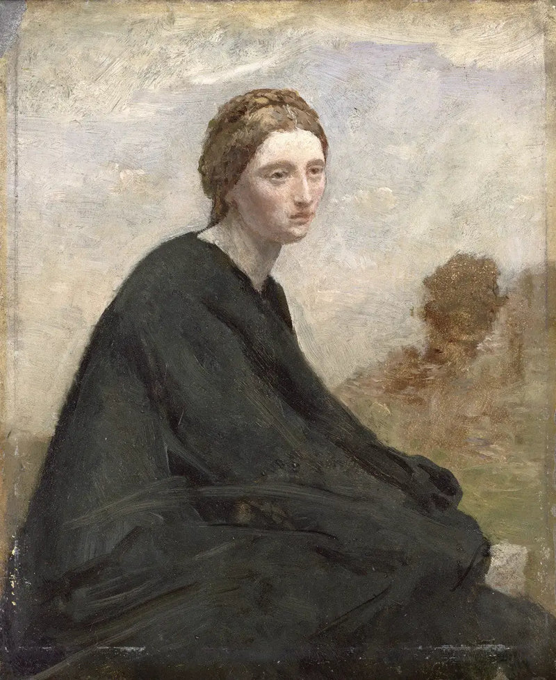 Meditasyon - Jean-Baptiste Camille Corot