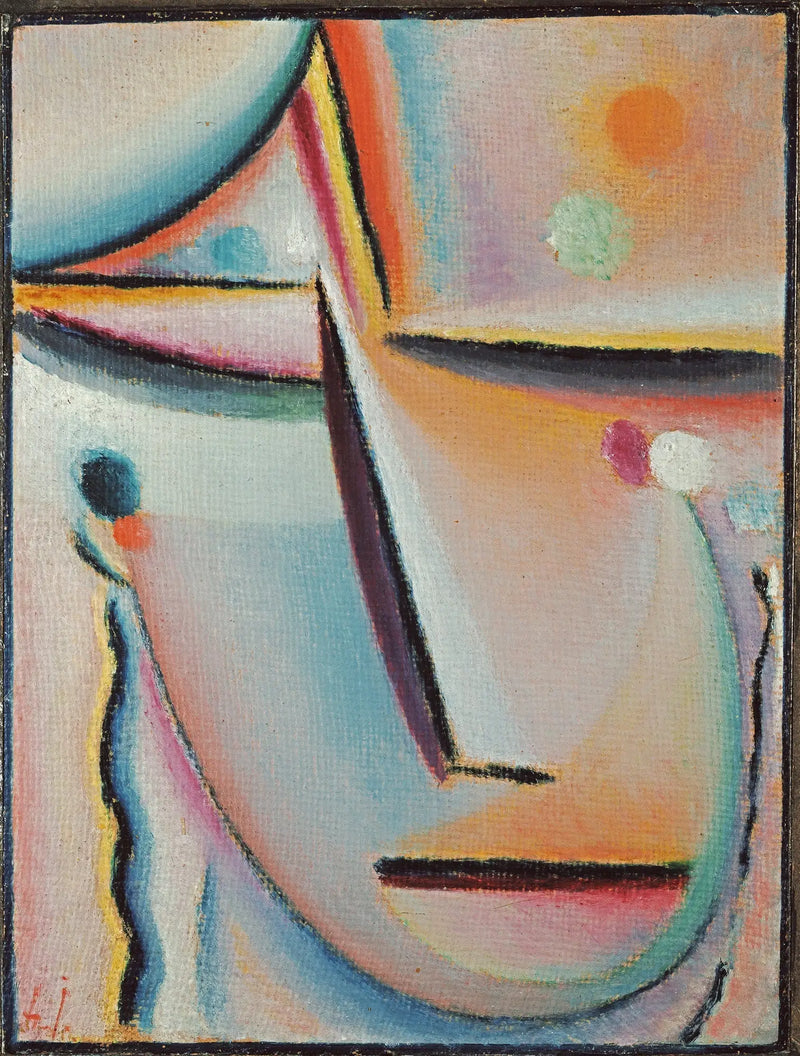 Meditasyon, dua - Alexej von Jawlensky