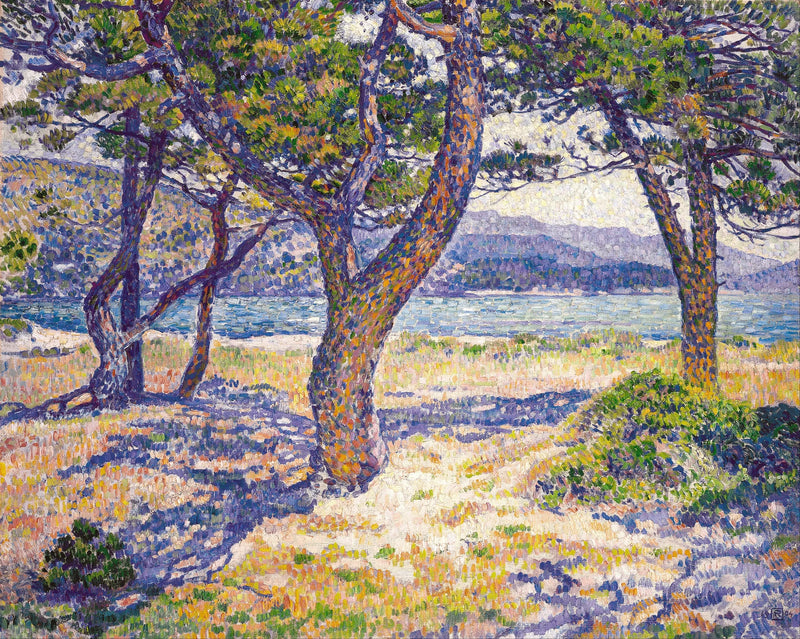 Lavandou'da Akdeniz - Theo van Rysselberghe