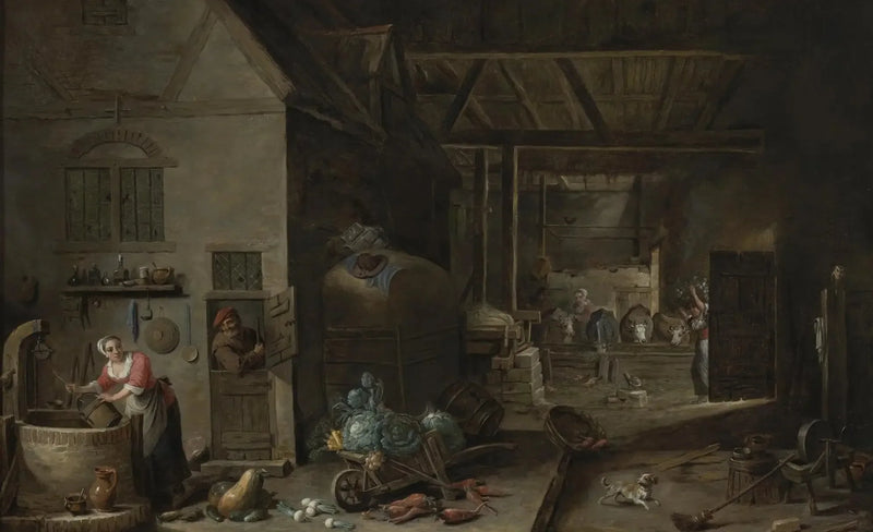 Flandre Ménagere - David Teniers le Jeune