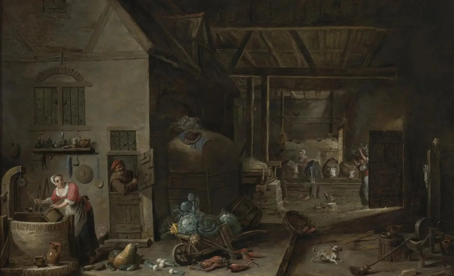Flandre Ménagere - David Teniers le Jeune