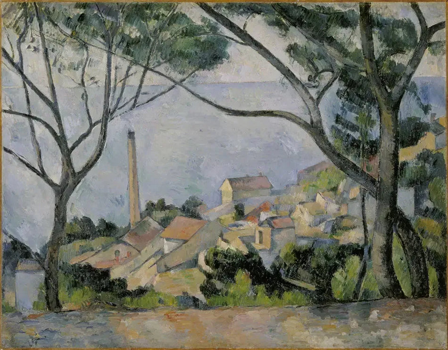 Estaque'de Deniz - Paul Cézanne