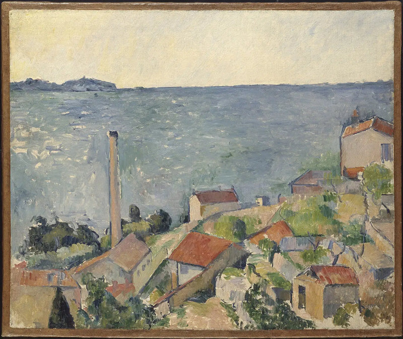 Estaque'deki Deniz - Paul Cézanne