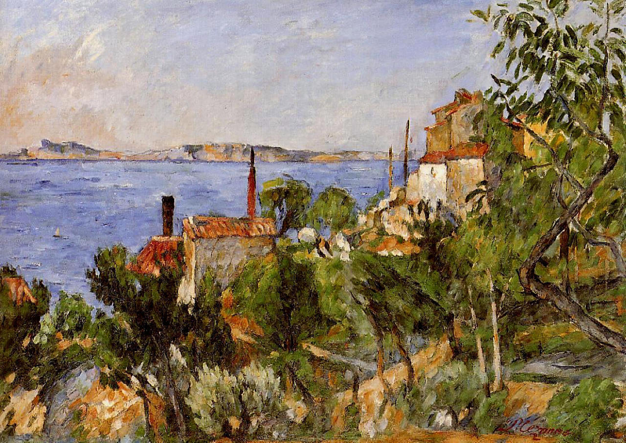 Estaque'deki Deniz - Paul Cézanne