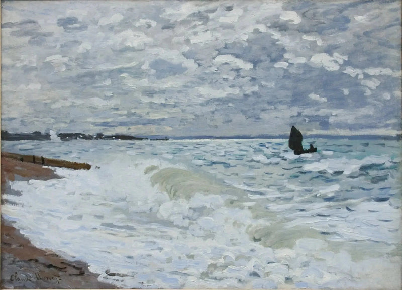 Le Havre W112'deki Deniz - Claude Monet