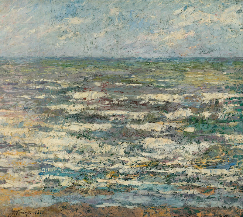 Katwijk Yakınlarındaki Deniz - Jan Toorop