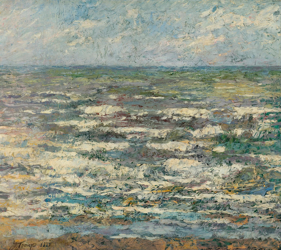 Katwijk Yakınlarındaki Deniz - Jan Toorop