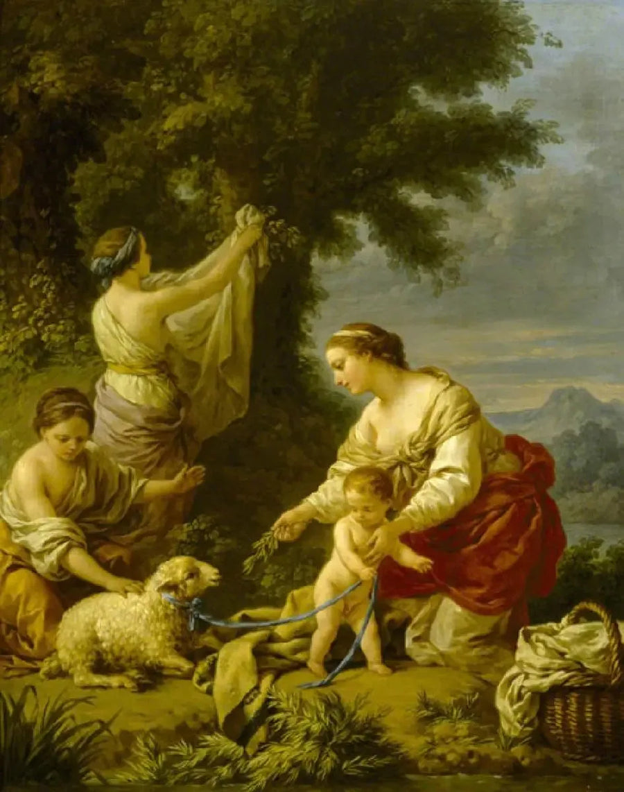 Hoşgörülü Anne - Louis Jean François Lagrenée