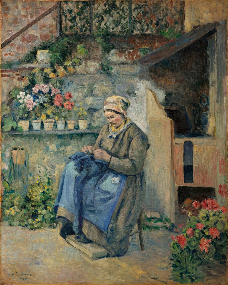 Onarıcı Anne Jolly - Camille Pissarro