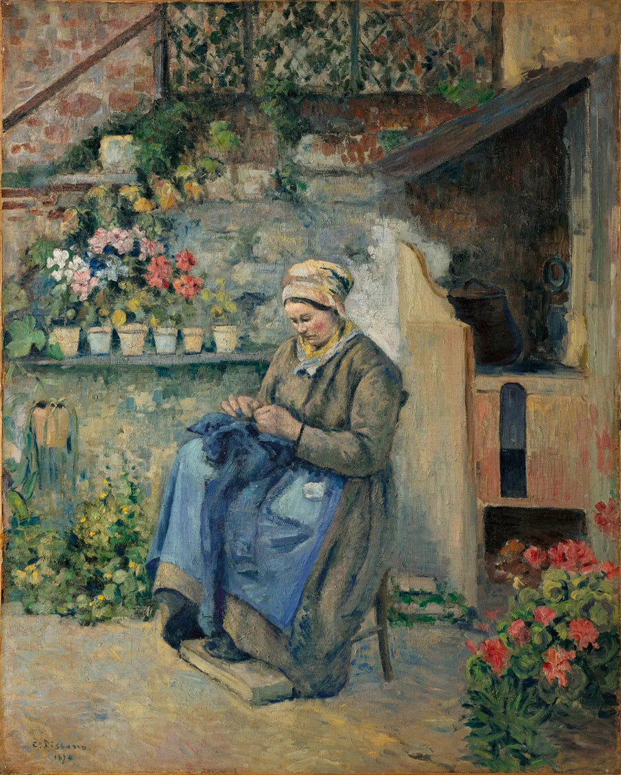 Onarıcı Anne Jolly - Camille Pissarro