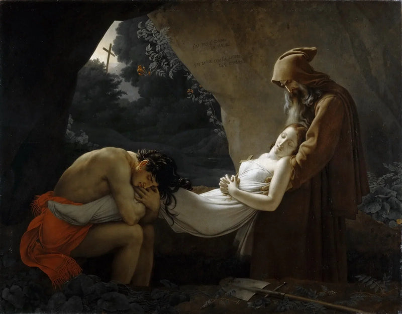 Atala'nın Defnedilişi - Anne-Louis Girodet