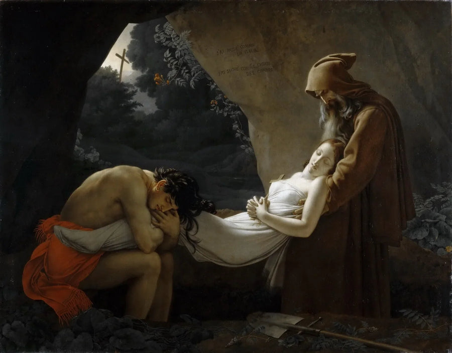 Atala'nın Defnedilişi - Anne-Louis Girodet