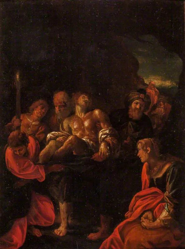 İsa'nın defnedilmesi - Annibale Carracci