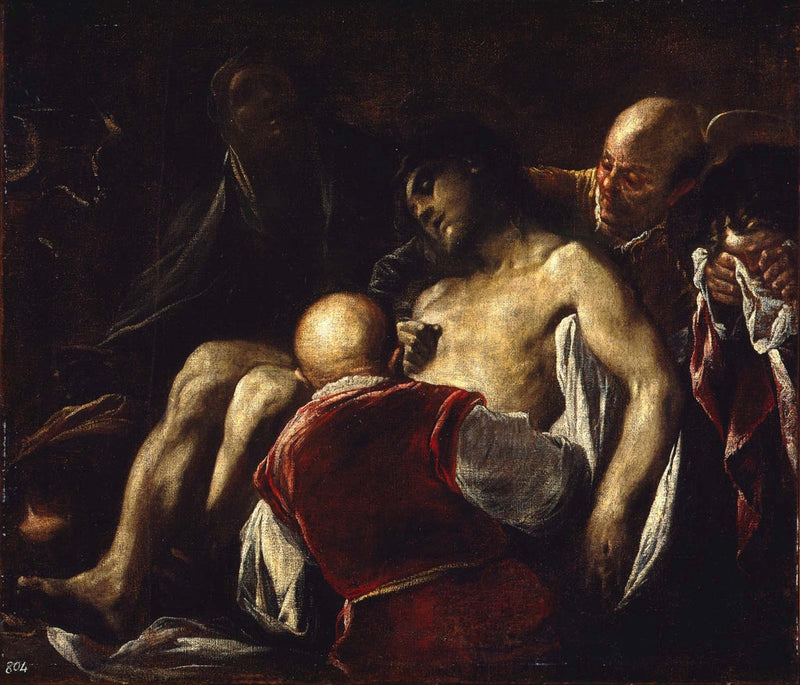 İsa'nın defnedilmesi - Luca Giordano