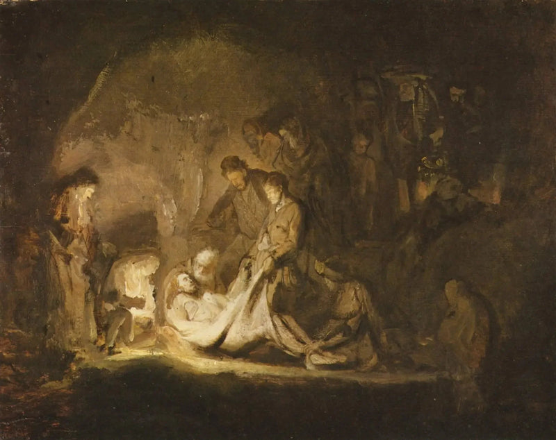 Christ'in Tabuta Konulması - Rembrandt