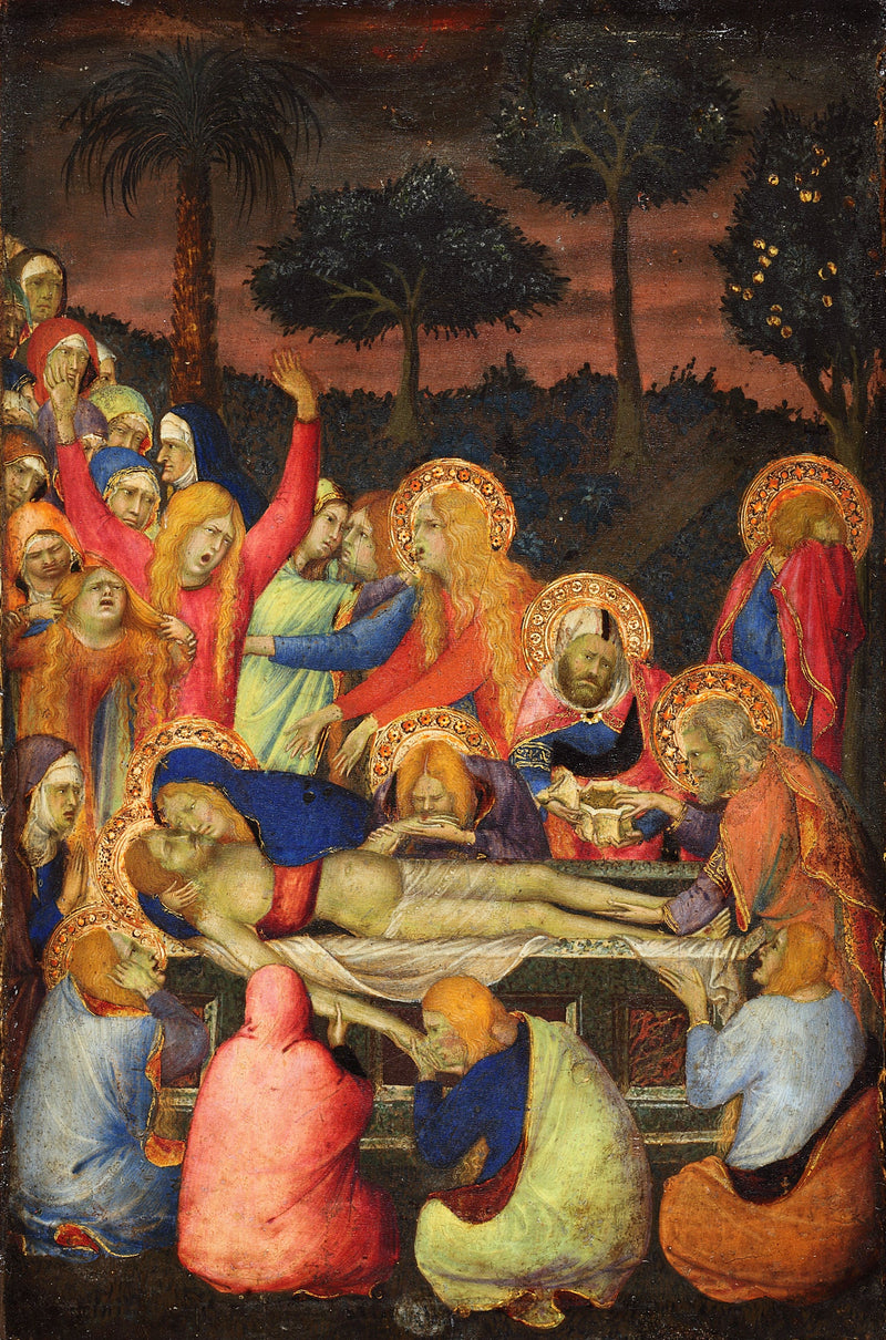 İsa'nın Cenazeye Konulması - Simone Martini