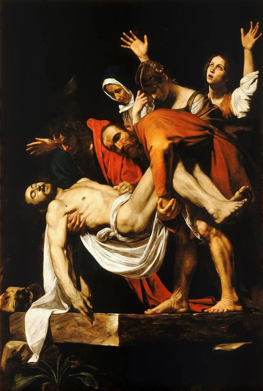 La Mise au tombeau - Caravaggio