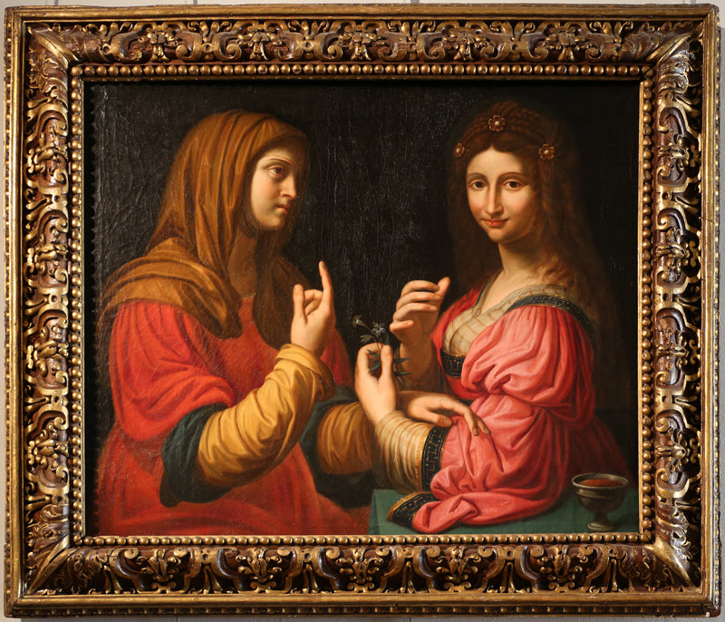 Alçakgönüllülük ve Kibir - Bernardino Luini