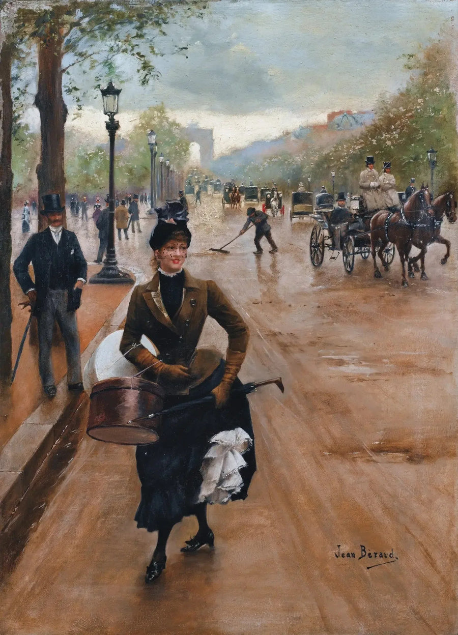 Champs-Élysées'deki Modiste - Jean Béroud