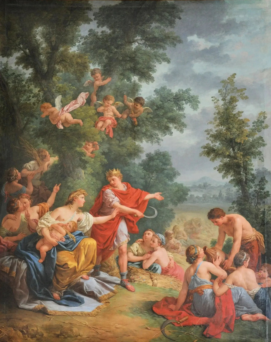 Hasat, veya Ceres ve Triptolém - Louis Jean François Lagrenée