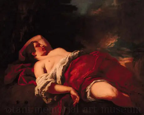 Uyuyan Hasat Makinesi - Gustave Courbet