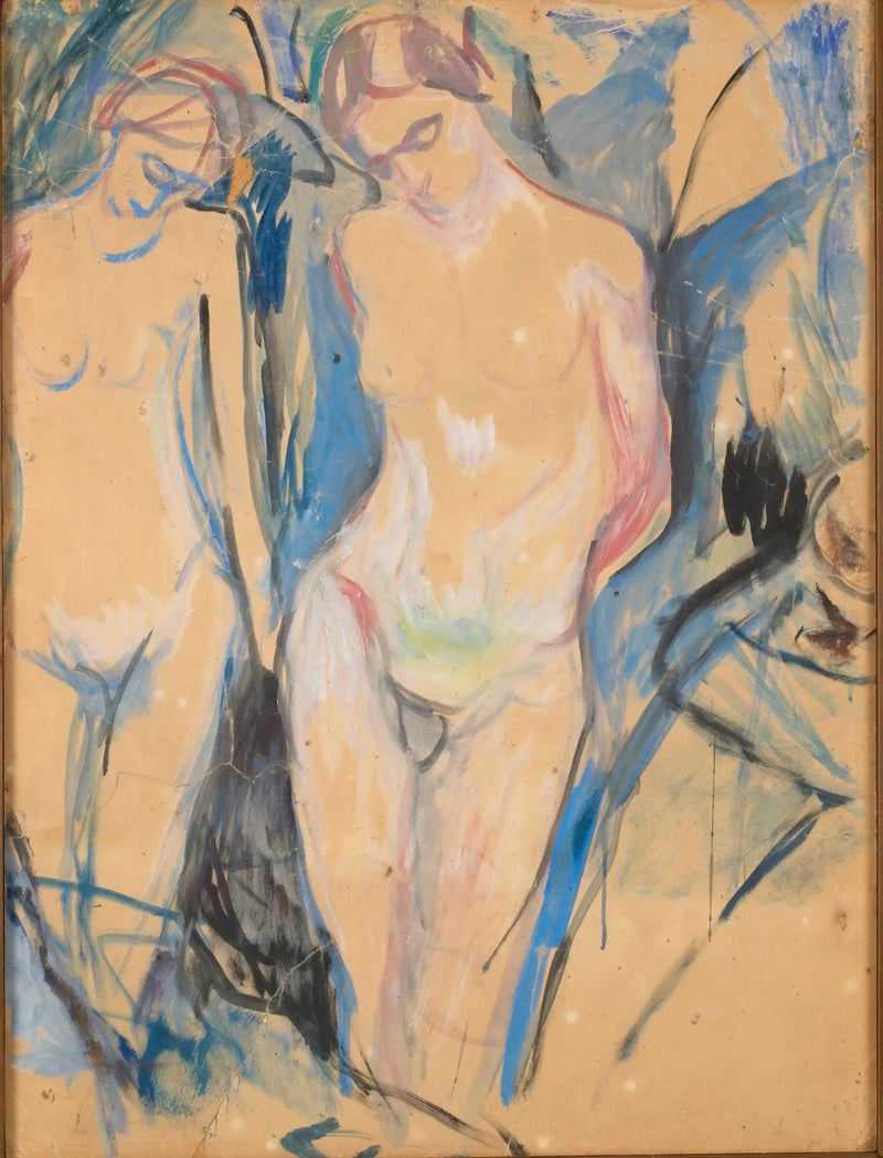 İnsani Dağ: İki Grace - Edvard Munch
