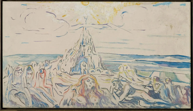 İnsan Dağı - Edvard Munch