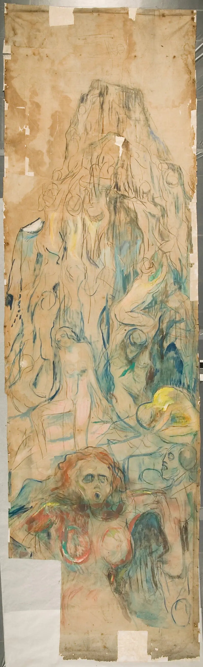 İnsan Dağı: Orta Kısım - Edvard Munch